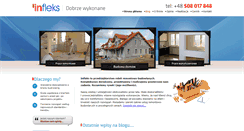 Desktop Screenshot of infleks.pl