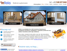 Tablet Screenshot of infleks.pl